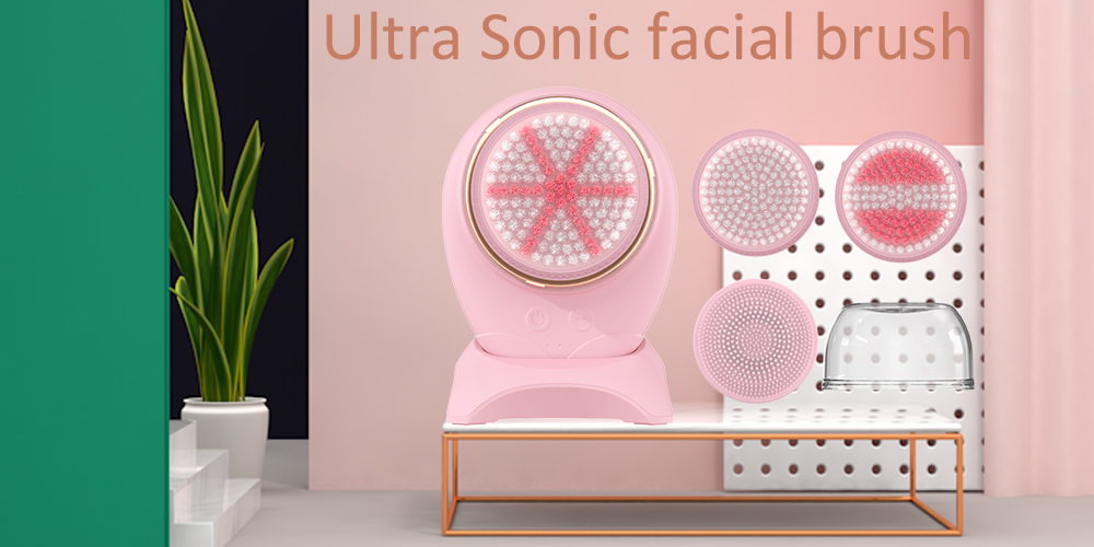 Ultra sonic facial brush