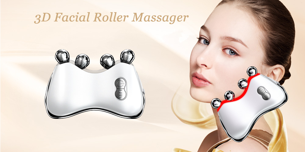 3D Facial Skin Roller Massager Guasha
