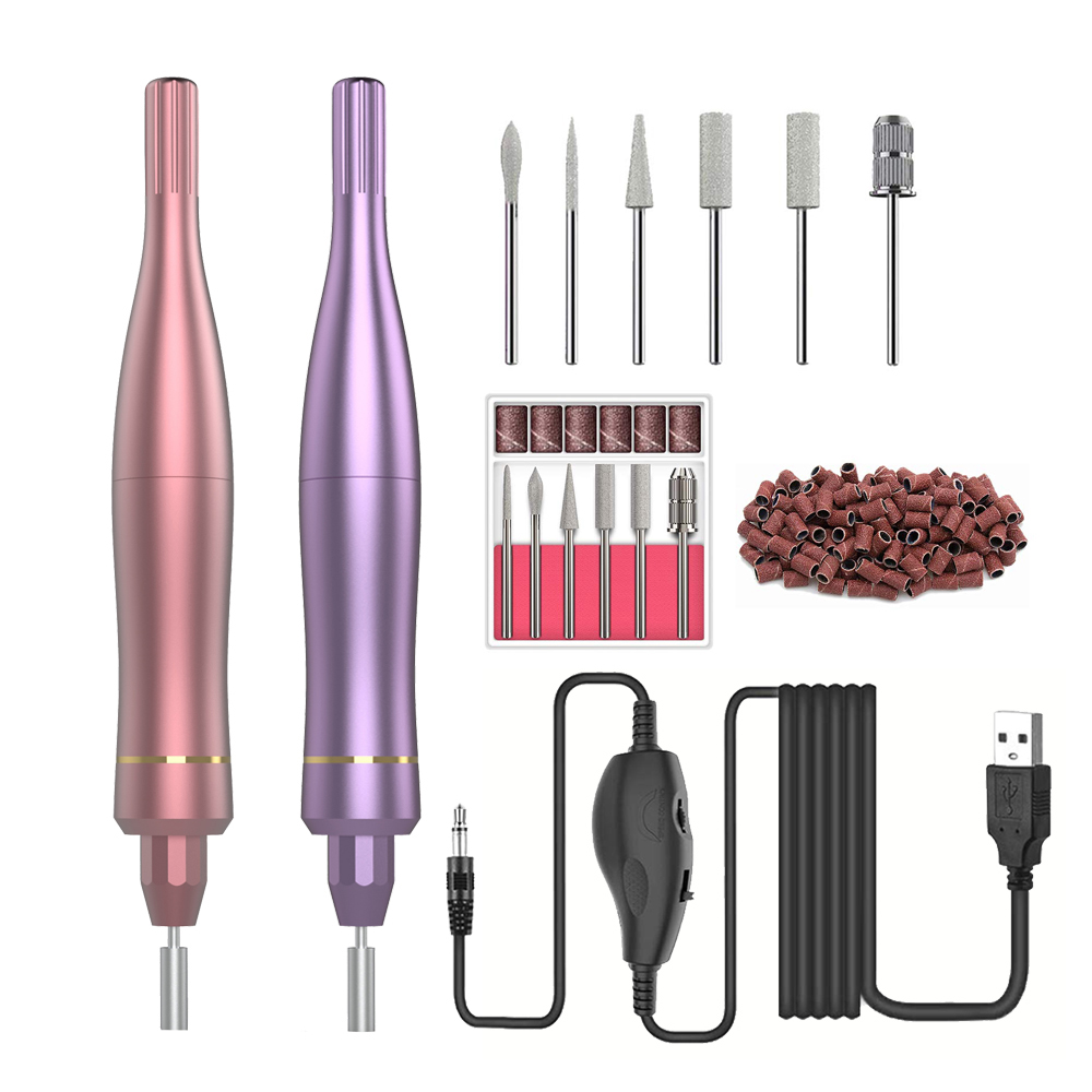 Electric nail drill manicure pedicure set