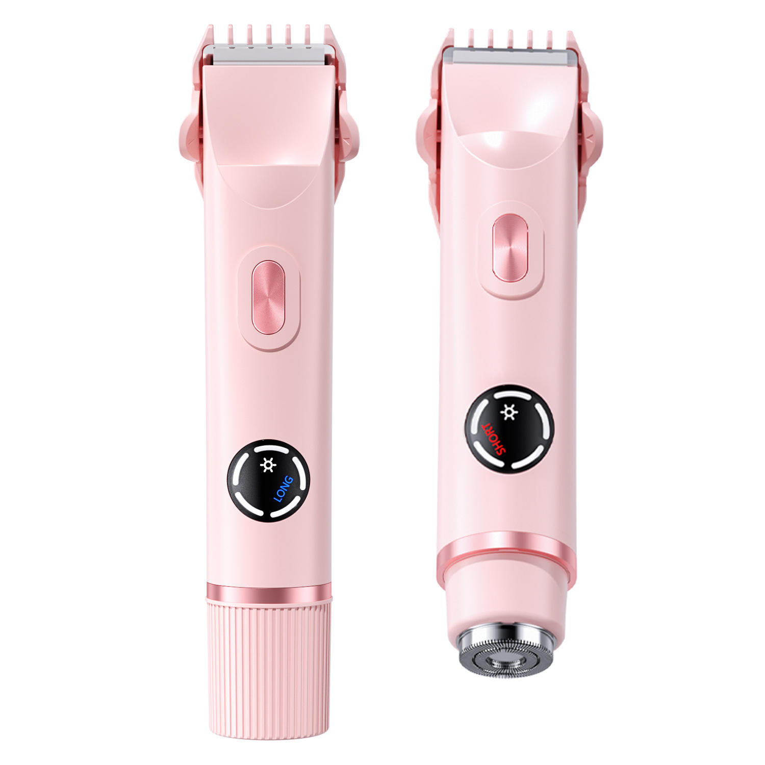 Mini Portable 2 in 1 Electric Double Head Epilator for Women Men Painless Permanent Hair Remove