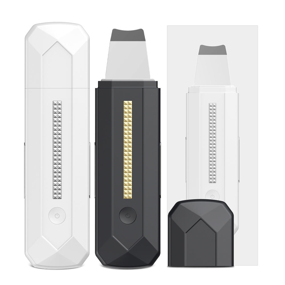  Ultrasonic 3 Light Modes EMS Sonic Skin Scrubber